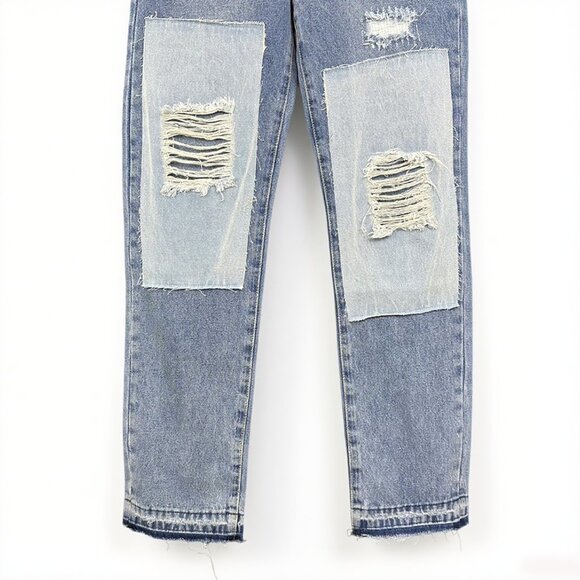 Gallery Dept.Distressed Patch Washed Jeans - Picture 8 of 9